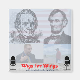 Wigs for Whigs logotyp magnet