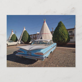 Wigwam Motel U.S. Route 66 i Holbrook, Arizona Vykort