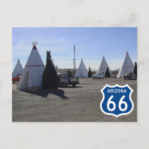 Wigwam Village Motel Route 66 Holbrook, Arizona Po Vykort