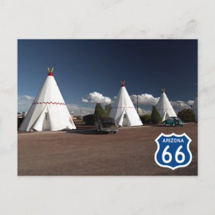 Wigwam Village Motel Route 66 Holbrook, Arizona Po Vykort
