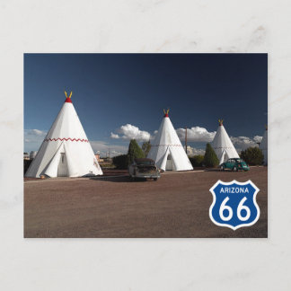 Wigwam Village Motel Route 66 Holbrook, Arizona Po Vykort