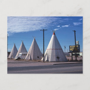 Wigwam Village Motel Route 66 Holbrook, Arizona Vykort