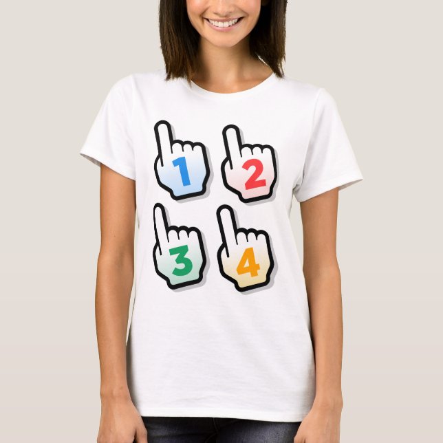 Wii Manos T Shirt (Framsida)