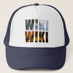 "Wiki-Wiki" lastbilsförarelock med det hawaianska Truckerkeps