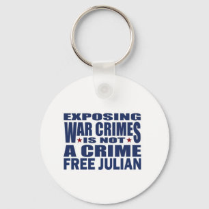 WikiLeaks - Julian Assange Nyckelring