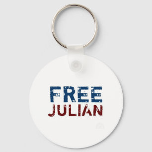 WikiLeaks - Julian Assange Nyckelring