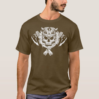Wiking skalle t shirt