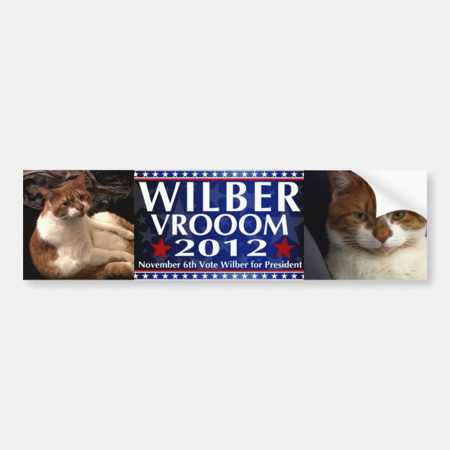Wilber för presidentbildekal bildekal (Framsidan)