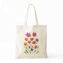 Wilblomma Fält Tote bags