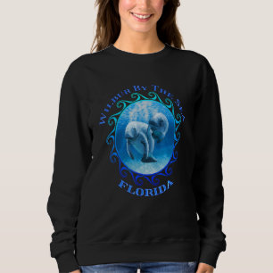 Wilbur by Sea Florida Vacation Swimming Manate T Shirt