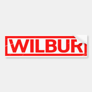Wilbur Frimärke Bildekal
