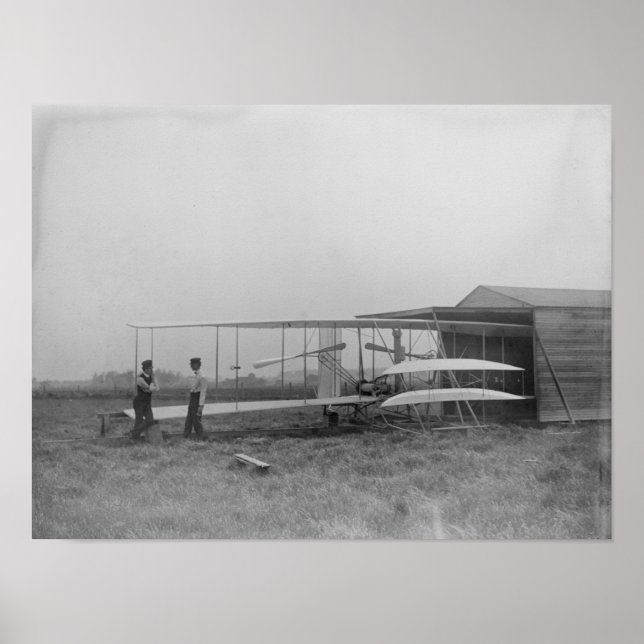 Wilbur & Orville Wright i andra maskin Poster (Framsidan)