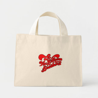 Wilburn Brothers Red Bag med blommor Mini Tygkasse