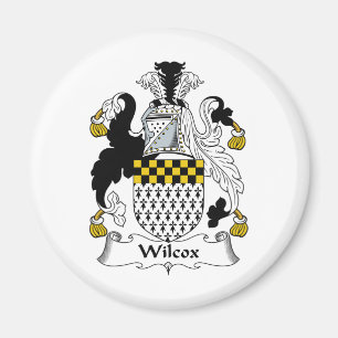 Wilcox familjvapensköld magnet