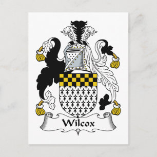 Wilcox Family Crest Vykort