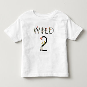 Wild 2 Wildflowers 2-årsdag T Shirt