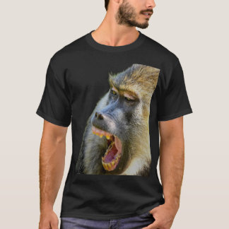 Wild and Bold – Baboon Printed Shirt T Shirt