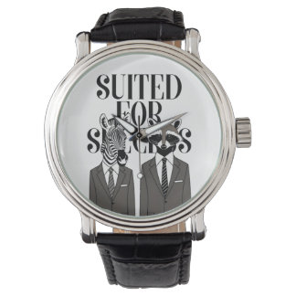 Wild at Heart: The Suited Elite Tee Armbandsur