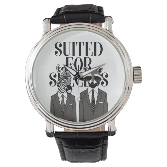 Wild at Heart: The Suited Elite Tee Armbandsur (Framsida)