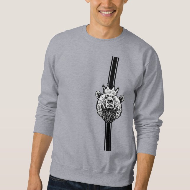 Wild Bear Graphic Sweatshirt (Framsida)