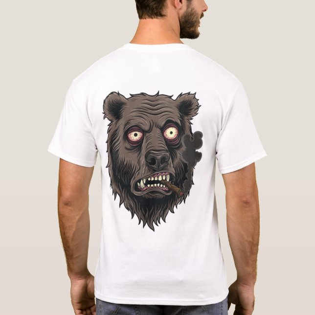 Wild Bear Smoky Aura T Shirt (Baksida)