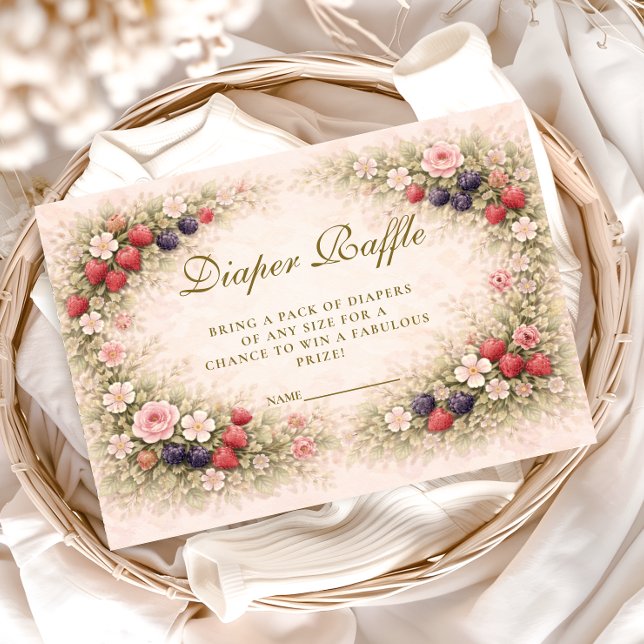 Wild Berry Garden Diapper Raffle Tilläggskort (Skapare uppladdad)