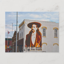 Wild Bill Hickok-målning, Abilene, Kansas Vykort