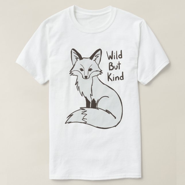 Wild But Kind T Shirt (Design framsida)