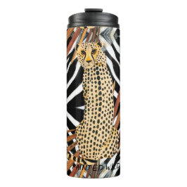 Wild Cheetah Thermal Tumbler