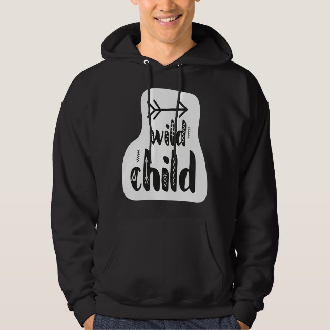 Wild Child Äventyr Hoodie (Framsida)
