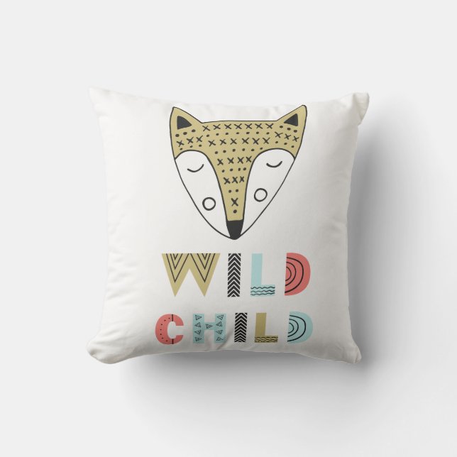 Wild Child Scandia Fox Baby Kudde (Framsida)