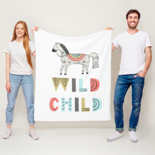 Wild Child Scandia Horse Baby Fleecefilt