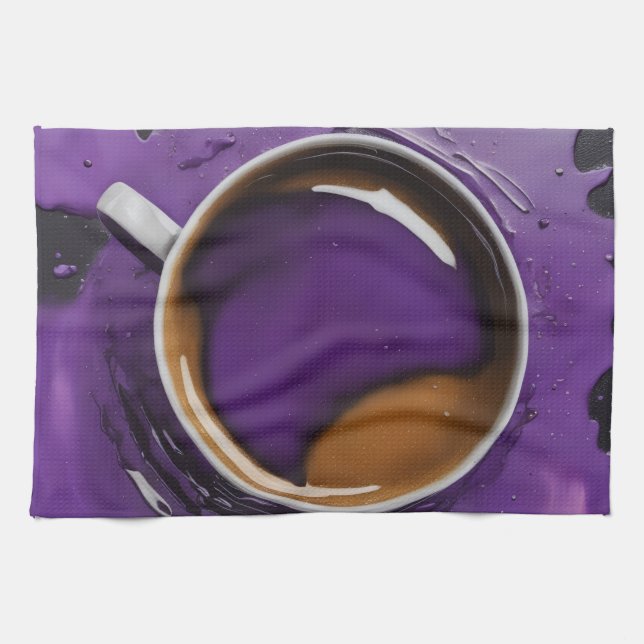 Wild Coffee Dreams Kökshandduk (Horisontell)