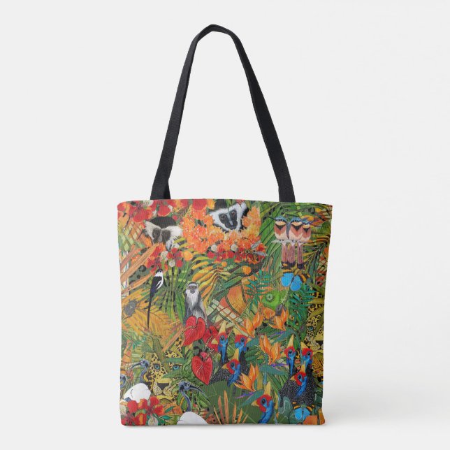 Wild Creation Tote Bag Tygkasse (Baksida)