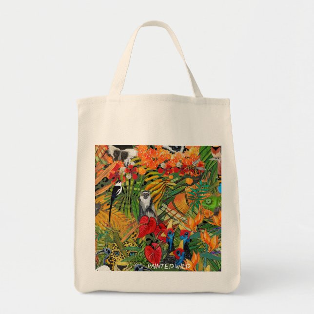 Wild Creation Tote Bag Tygkasse (Framsidan)