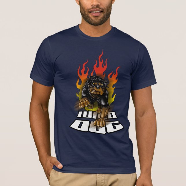 Wild dog tee (Framsida)