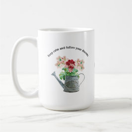 Wild flower blooming kaffemugg