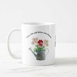 Wild flower blooming kaffemugg