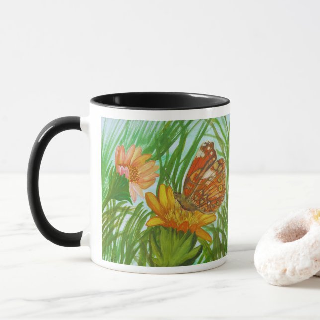 Wild flower blooming mugg (Med munk)