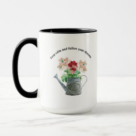 Wild flower blooming mugg