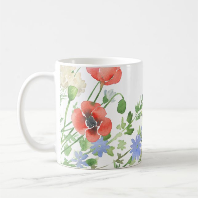 Wild Flowers Mix & Match Kaffemugg (Vänster)