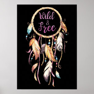 Wild & Free-affisch Poster