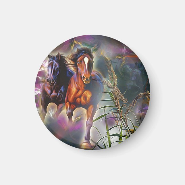 Wild gallop magnet (Framsidan)