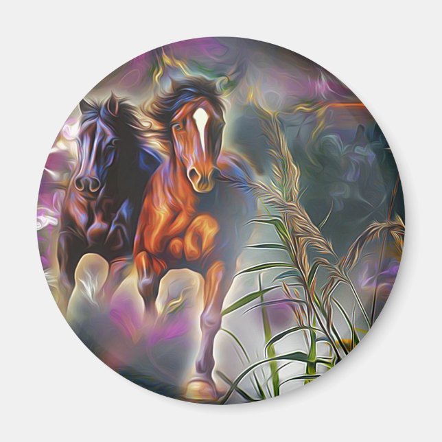 Wild gallop magnet (Framsidan)