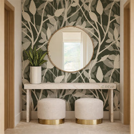 Wild Garden Mist Botanical Deep Foliage Layers