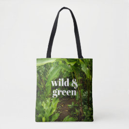 Wild & Green Tropical Jungle Garden Tygkasse