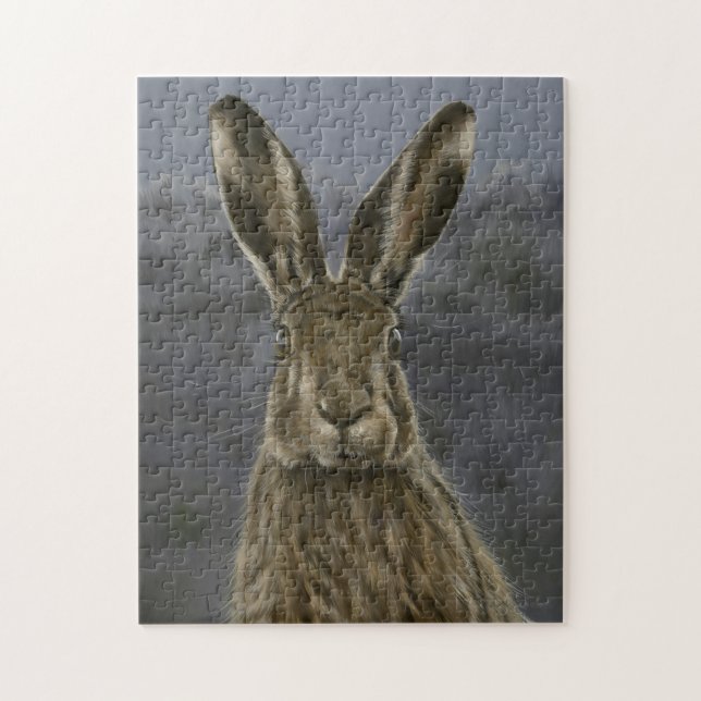 Wild Hare Puzzle Pussel (Vertikal)