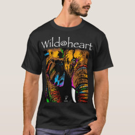Wild@heart Frihandsdjur av elefant T Shirt