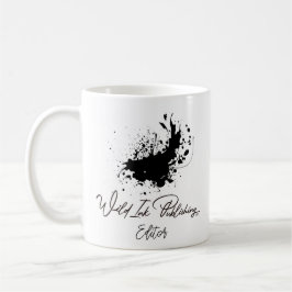Wild Ink Publishing-redaktör Kaffemugg