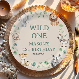 Wild Jungle Safari Animals Birthday